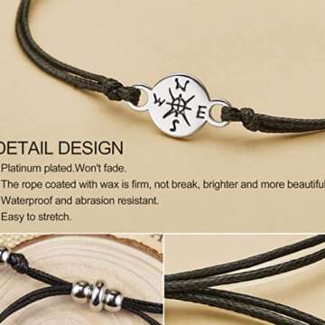 Inspirational Graduation Bracelet for Daughter