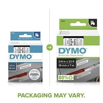 DYMO D1 Labeling Tape - 23' Roll, All-Purpose Organization