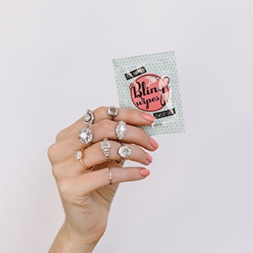 Bling Wipes Jewelry Wipes - 10 Count Portable Cleaner