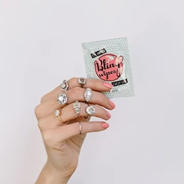 Bling Wipes Jewelry Wipes - 10 Count Portable Cleaner