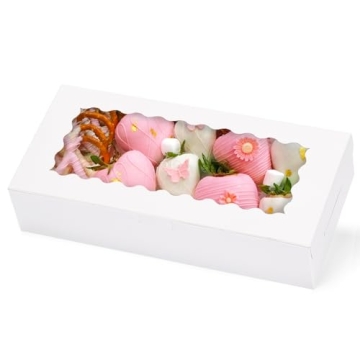 Versatile Moretoes Bakery Boxes with Window - 30 Pack