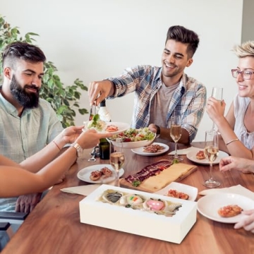 Versatile Moretoes Bakery Boxes with Window - 30 Pack