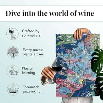 Italy Wine Puzzle - 1000 Piece Jigsaw for Adults