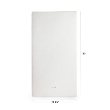 Babyletto Pure Core Crib Mattress, Greenguard Certified 2-Stage