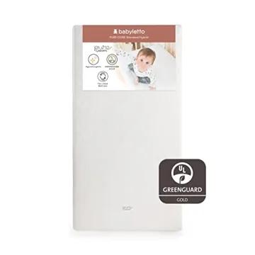 Babyletto Pure Core Crib Mattress, Greenguard Certified 2-Stage