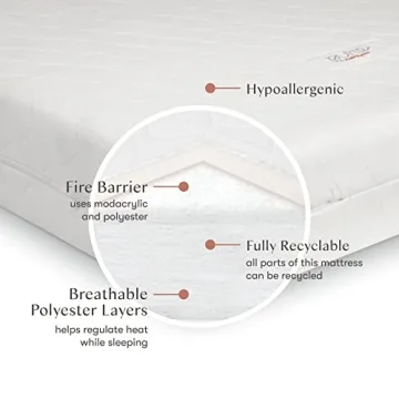 Babyletto Pure Core Crib Mattress, Greenguard Certified 2-Stage