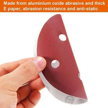 Premium 5-Inch Sanding Discs for Orbital Sander, 110 PCS
