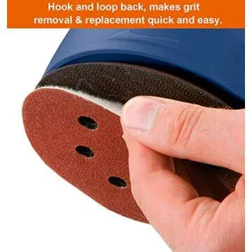 Premium 5-Inch Sanding Discs for Orbital Sander, 110 PCS