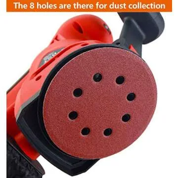 Premium 5-Inch Sanding Discs for Orbital Sander, 110 PCS