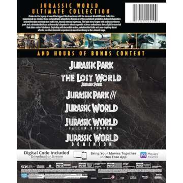 Jurassic World Ultimate Collection - Blu-ray + DVD + Digital