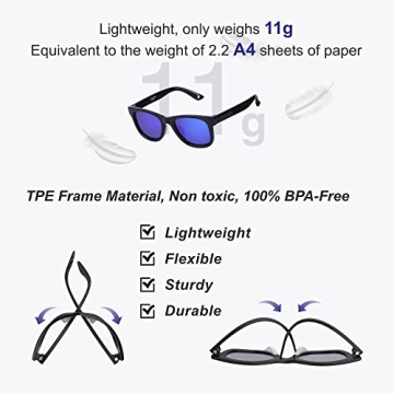 Top Polarized Sunglasses for Babies Age 0-24 Months