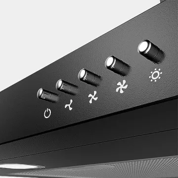 CIARRA 30 Inch Quiet Wall Mount Range Hood 450 CFM