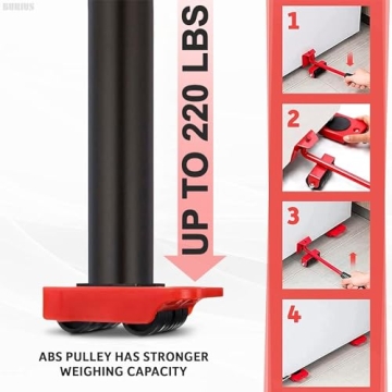 Heavy Duty Furniture Moving Tool for Easy Lifting