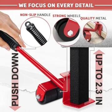 Heavy Duty Furniture Moving Tool for Easy Lifting