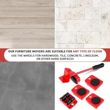 Heavy Duty Furniture Moving Tool for Easy Lifting