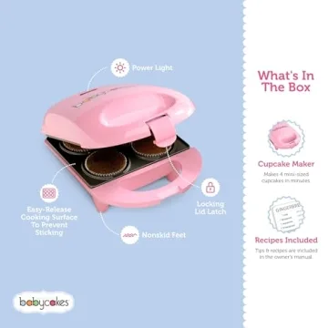 Babycakes Mini Cupcake Maker for Delicious Treats in Minutes