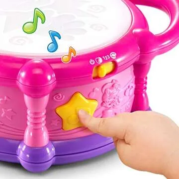 LeapFrog Color Play Drum for Bilingual Learning Fun