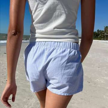 Yoawdats Women's Y2K Lounge Shorts for Summer Style