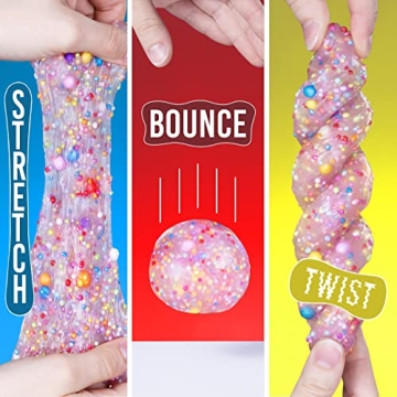 Crazy Aaron's Non-Toxic Poke'N Dots Thinking Putty 4" Tin