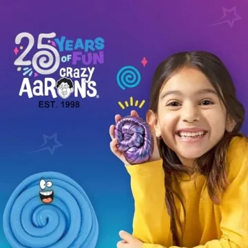 Crazy Aaron's Non-Toxic Poke'N Dots Thinking Putty 4" Tin