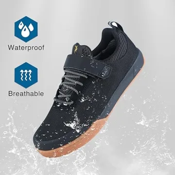 SANDUGO Men's Lightweight Waterproof MTB Shoes