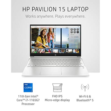 HP Pavilion 15 Laptop with Intel i7 Processor & 16GB RAM