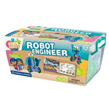 Thames & Kosmos Kids First Robot Engineer Kit with Storybook - Fun Adventure & Learning Experience