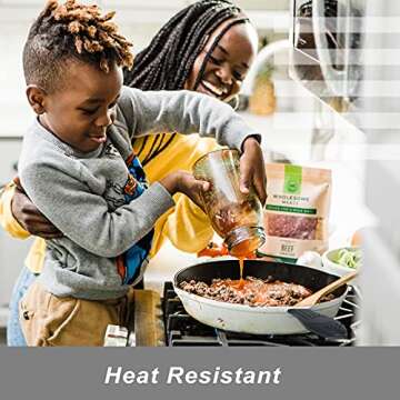 GOBETTO Heat Resistant Cast Iron Handle Covers, 3 Pack