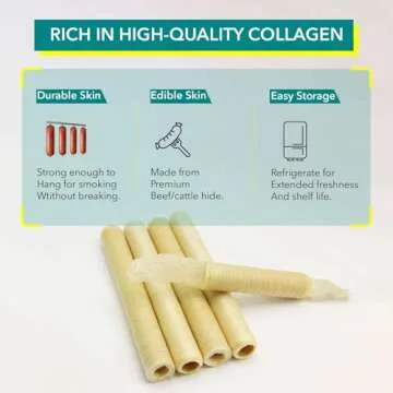 38mm Collagen Casings for Perfect Sausage Making