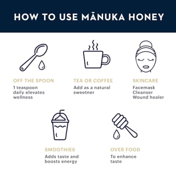 Organic Manuka Honey UMF 13+ from New Zealand Superfood