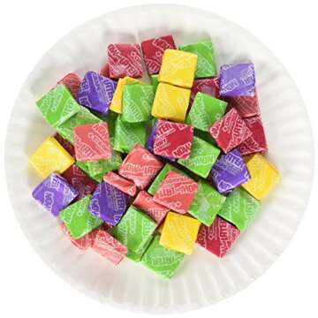 Now and Later Original Mix - 60 Ounce Jar of Mixed Fruit Chew Candy