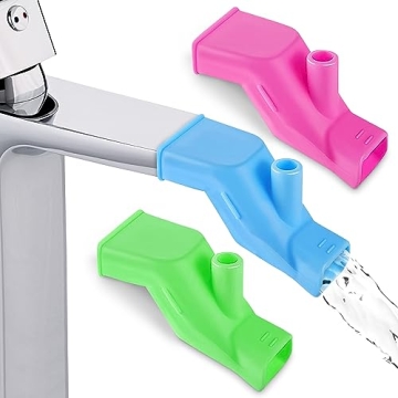 3Pcs Sink Extender for Toddlers - Easy Install Faucet Extender for Kids