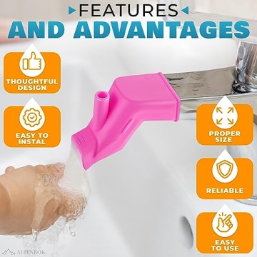 Faucet Extender for Kids - 3Pcs Sink Extender