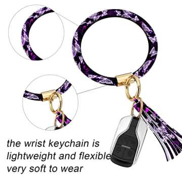 Elegant Butterfly Car Accessories Set for Women