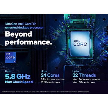 Intel Core i9-13900KF Processor Unlocked 24 Cores