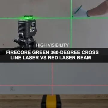 Firecore Laser Level with Tripod for Accurate Alignments