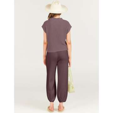 ANRABESS Two Piece Outfits Comfortable & Chic Tracksuit