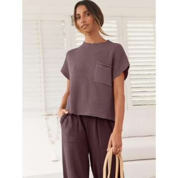 ANRABESS Two Piece Outfits Comfortable & Chic Tracksuit