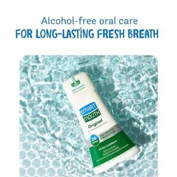 SmartMouth Original Activated Mouthwash - Adult Mouthwash for Fresh Breath - Oral Rinse for 24-Hour Bad Breath Relief with Twice Daily Use - Fresh Mint Flavor, 16 fl oz (2 Pack)