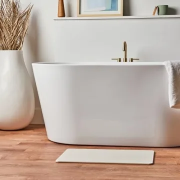 Stylish Quick Drying Stone Bath Shower Mat for All Ages