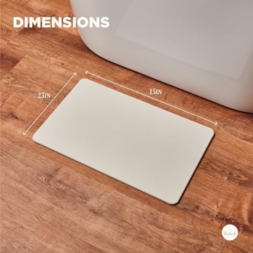 Stylish Quick Drying Stone Bath Shower Mat for All Ages