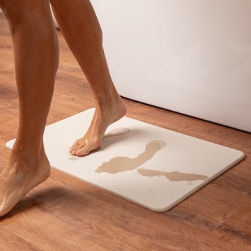 Stylish Quick Drying Stone Bath Shower Mat for All Ages
