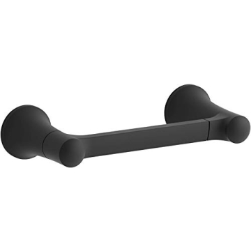 Kohler Pivoting Toilet Paper Holder in Matte Black