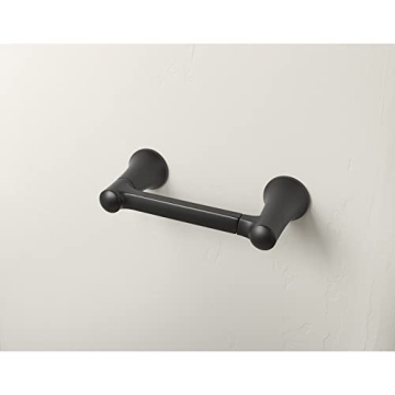 Kohler Pivoting Toilet Paper Holder in Matte Black