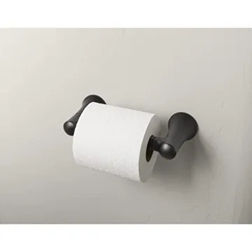 Kohler Pivoting Toilet Paper Holder in Matte Black