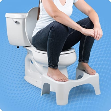 Squatty Potty 7 Inch White Toilet Stool for Better Comfort