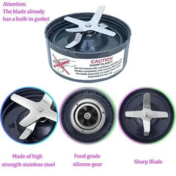 [UPGRADE] Replacement Blender Blade Parts for NutriBullet 600w 900w Blender