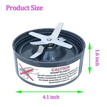 [UPGRADE] Replacement Blender Blade Parts for NutriBullet 600w 900w Blender