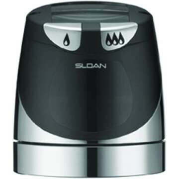 Sloan Valve SOLIS RESS-C-1.6/1.1 SOLIS Solar Powered Water Closet Flushometer, Chrome