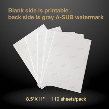 A-SUB Sublimation Paper for Bright, Vivid Prints